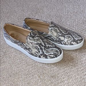 Snakeskin Fashion Sneakers